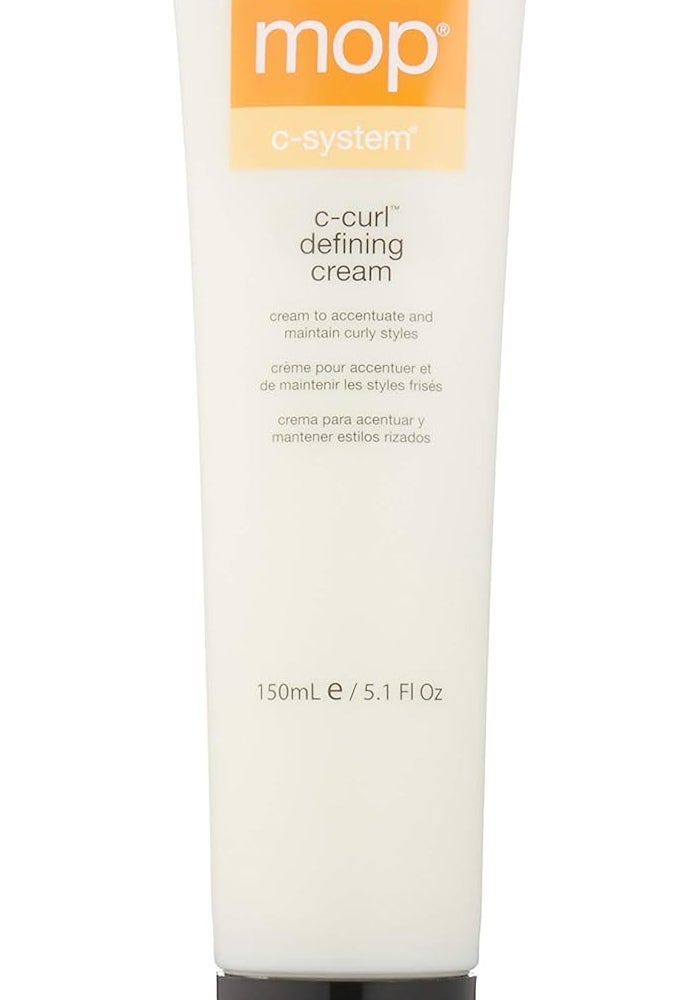 MOP C-System C-Curl Defining Cream - 5.1 oz - Enhances and Maintains Curly Styles with UV Shield and Coconut Oil - Image 1